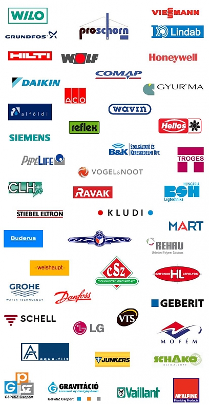 Euroterm partnerek logoi